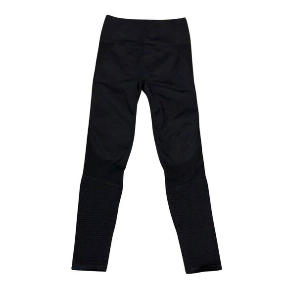 Fabletics Pants - Fabletics Leggings XS 2 - 4 Black Seamless High Waisted Mesh Leggings